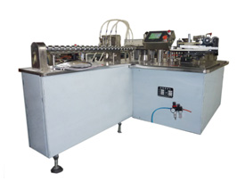 filling, capping and labeling machine